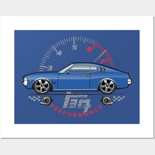 Performance Blue Wall Art by JRCustoms44